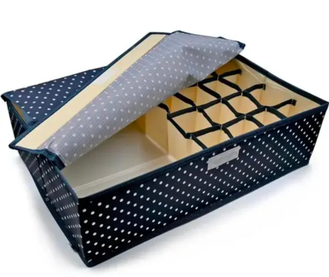 SortHaven™ 16-Grid Multi-Compartment Foldable Underwear & Closet Organizer